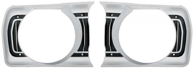 OER 1970-71 Dart/Demon Headlamp Bezels - Pair *MA3106