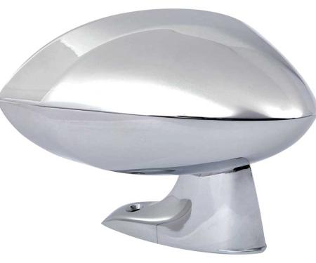 OER 1970-73 Dart, Valiant, Duster, Manual Outer Door Bullet Mirror, Passenger Side MA1579