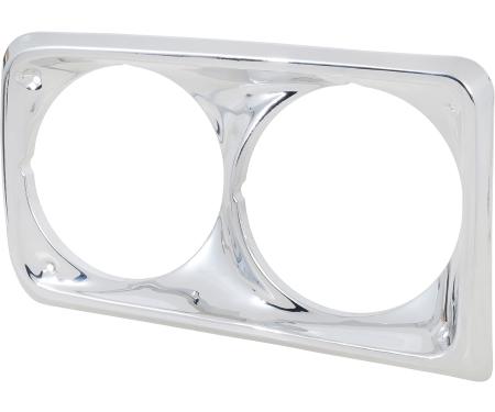 1973-74 Road Runner, GTX, Satellite, Headlamp Bezel, RH Passenger Side