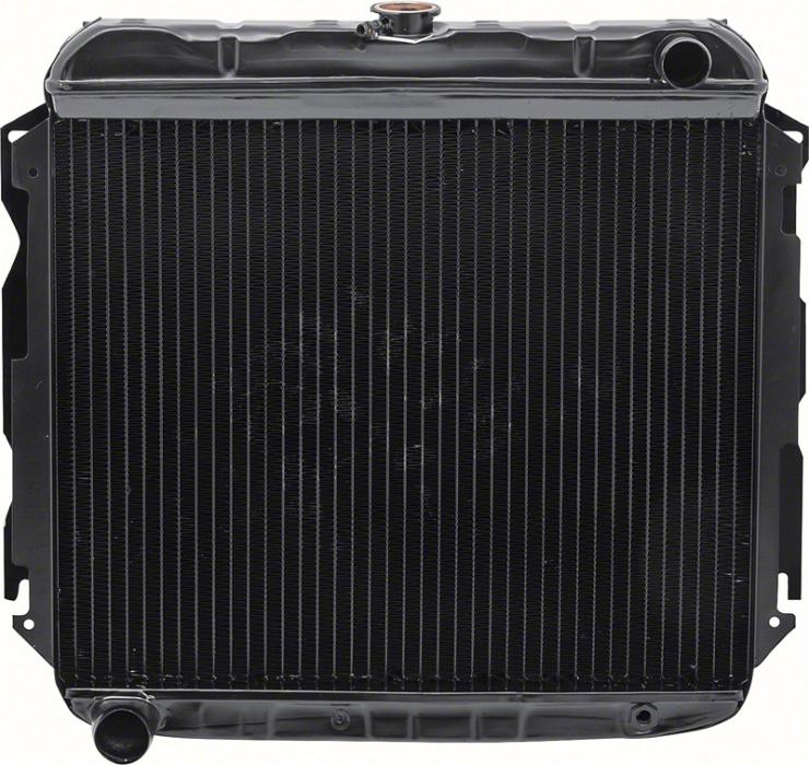 426f Radiator 1966-69 Mopar B-Body 426 Hemi With Standard Trans 3 Row Replacement ...