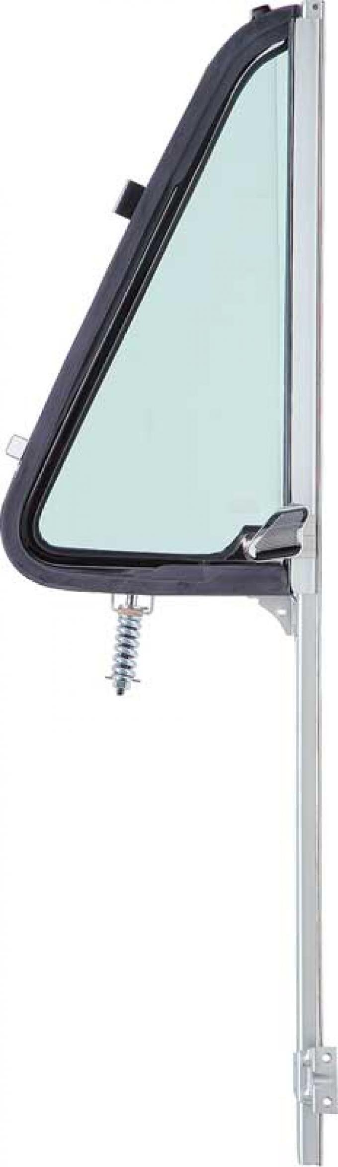 OER 1964-66 Chevy, GMC Truck, Vent Window Assembly, Chrome Frame, Tinted Glass, RH Passenger Side CX4817T