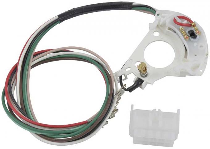 OER 1967-69 A/B-Body, 1970-71 A/B/E-Body Turn Signal Switch - Without Tilt - 7 Wire Switch MD2139