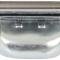 OER 1967-76 GM, Rear Quarter Ash Tray Assembly, with Ribbed Lid, Chrome, Various Models, Each 8801663