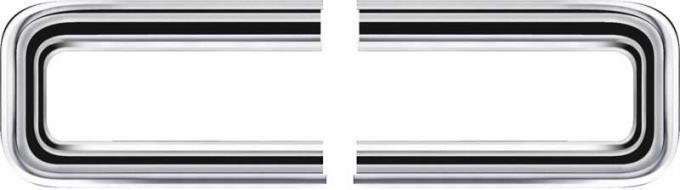 OER 1966-67 Dodge Charger Tail Lamp Bezels MB2155