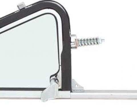 OER 1964-66 GM Truck Vent Window Assembly with Chrome Frame and Clear Glass, LH CX4813
