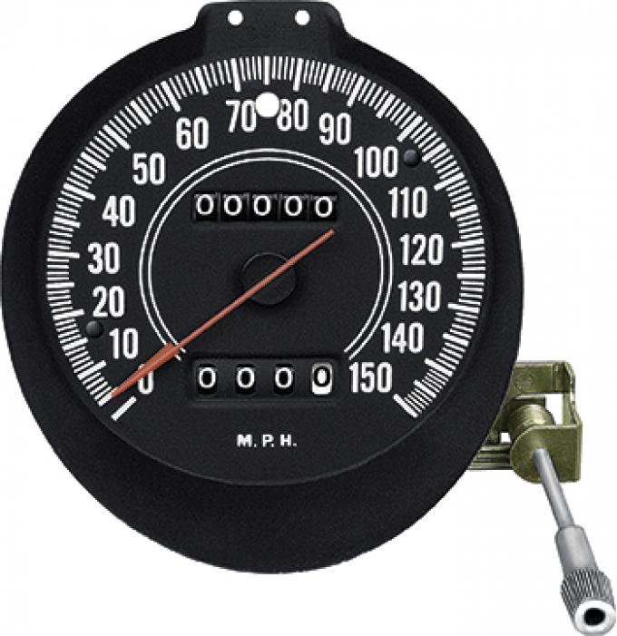 OER 1970-71 Barracuda, Cuda, Challenger, Rallye Speedometer, 150 MPH 1277446