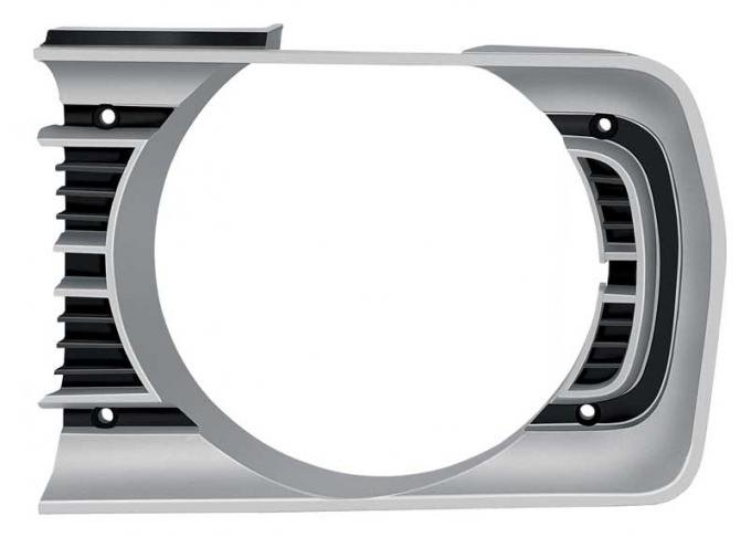 OER 1972 Dodge Dart and Demon Headlamp Bezel , LH 3573693