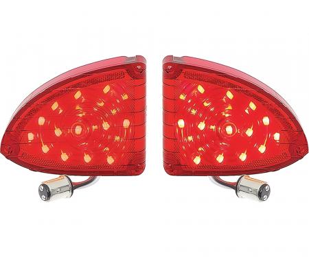 OER 1960-66 Chevrolet Panel Truck, Suburban, Tail Lamp Lens Set, LED Conversion, RH and LH 152836A