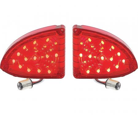 OER 1960-66 Chevrolet Panel Truck, Suburban, Tail Lamp Lens Set, LED Conversion, RH and LH 152836A