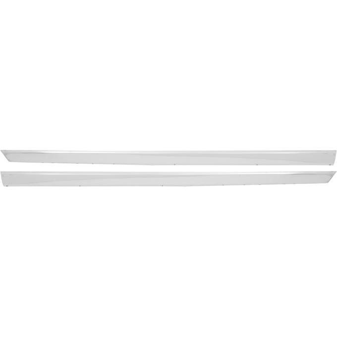 OER 1966-67 Dodge Charger, Coronet, Rocker Panel Moldings, Pair MN1438