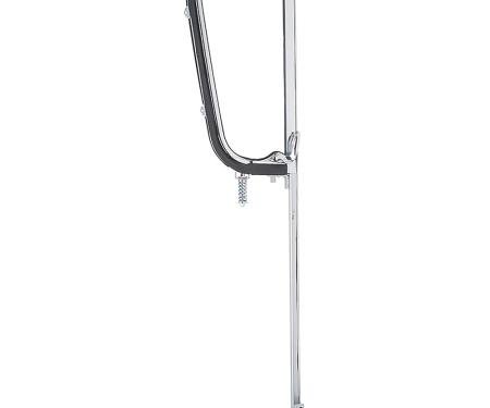 1955-1959 Chevrolet, GMC Truck, Vent Window Assembly, with Chrome Frame, Clear Glass, RH