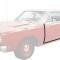 OER 1968-70 Dodge, Plymouth B-Body, Door Seal Weatherstrip, 2 Door, Hardtop, Pair, MB1271