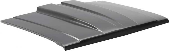 OER 1981-91 GM Pickup Sunken Spine Style Steel Cowl Induction Hood with 2" Rise T70311