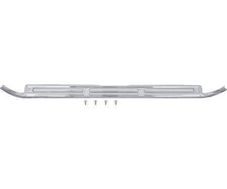 OER 1967-72 Chevy, GMC Truck, Chrome Door Sill Plate, with Hardware, Each 3890785