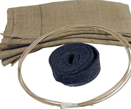 OER Front Bucket Seats, Upholstery Installation and Padding Kit AK50101