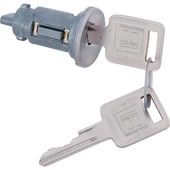 1966-67 GM Car, 1967-72 GM Truck, Ignition Lock Cylinder, With Pre-Coded Generic Keys