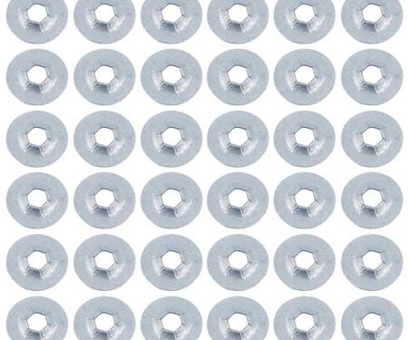 OER Lock Washer Nut with 1/8" Stud Size (Set of 36) 748707