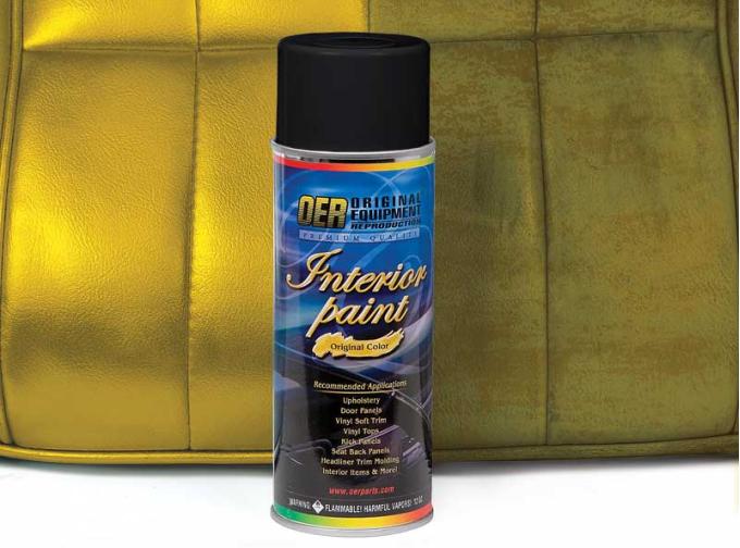 OER 1968-69 GM, Interior Paint, Daytona Yellow, 16 Oz. Aerosol Can (Net Wt. 12 Oz.) PP844