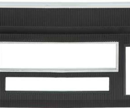 1968 Charger, Coronet, Super Bee, Standard Dash Radio Face Plate