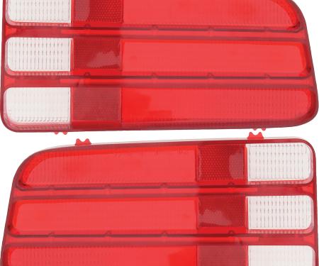 1970 Plymouth Barracuda, Cuda, Tail Lamp Lenses, RH & LH, Pair