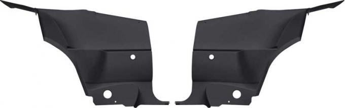 OER 1970-74 Challenger Black Rear Panels ME858100