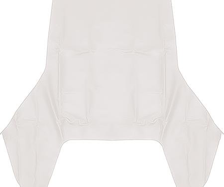 1963-64 Plymouth Valiant, Convertible Top, Pinpoint, White