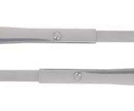 OER 14-7/8" Wiper Arm Set - Polished Stainless Steel GS674