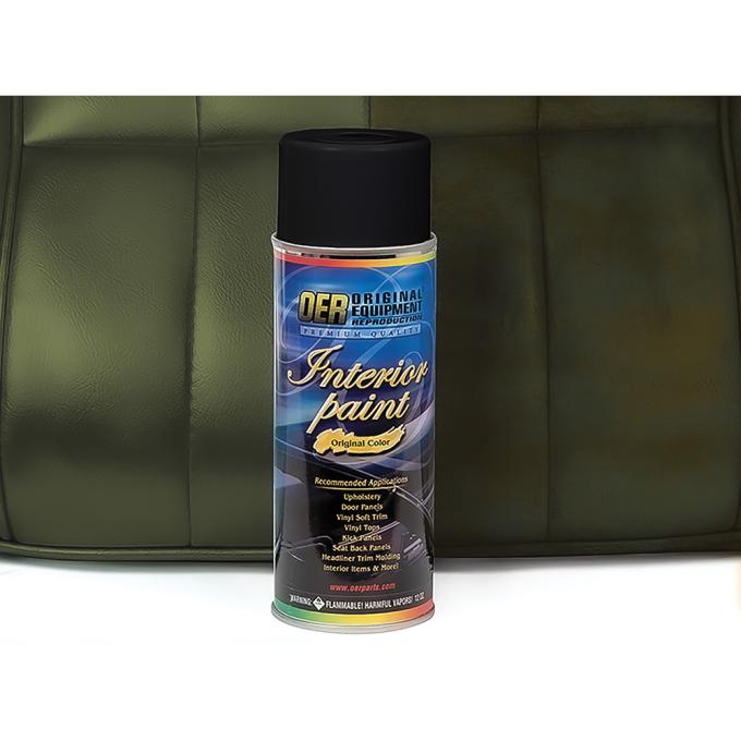 OER 1969-71 Dodge/Plymouth, Interior Paint, 434 Dk Metallic Green, 16 Oz Aerosol Can (Net Wt 12 oz) PP434