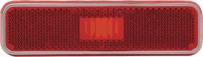 OER 1972-76 Mopar A/B/E-Body Rear Side Marker Lamp Lens - Red 3587440