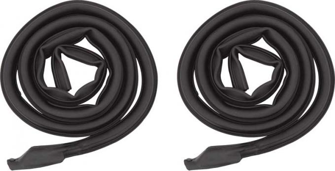 OER 1971-74 Charger, GTX, Road Runner, Door Frame Weatherstrip Seal, 2 Door, Hardtop, Pair MB1272