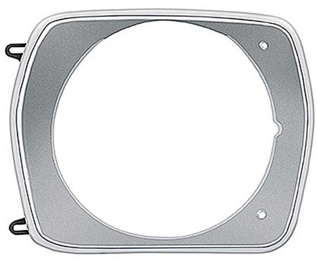 1973-74 Valiant, Duster, Scamp Headlamp Bezel Molding LH