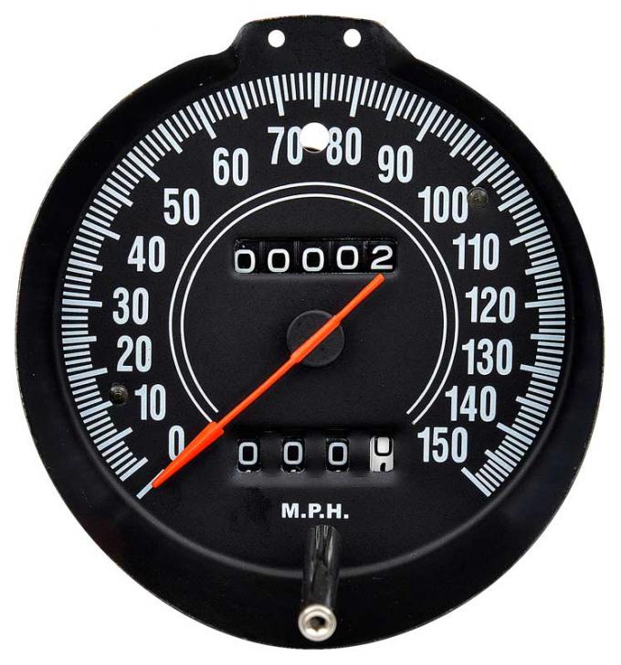 OER 1972-74 Barracuda, Cuda, Challenger, 150 MPH Speedometer, with Rallye Gauge Package 2985954