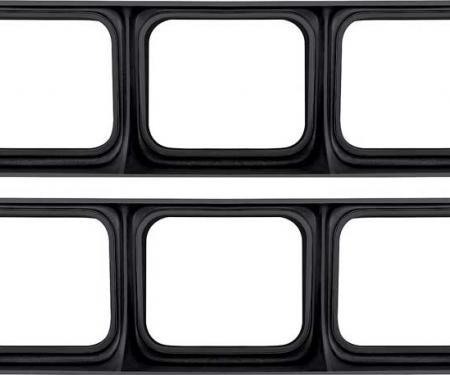 OER 1973-1974 Road Runner, Tail Lamp Bezels, RH & LH, Pair 3679180