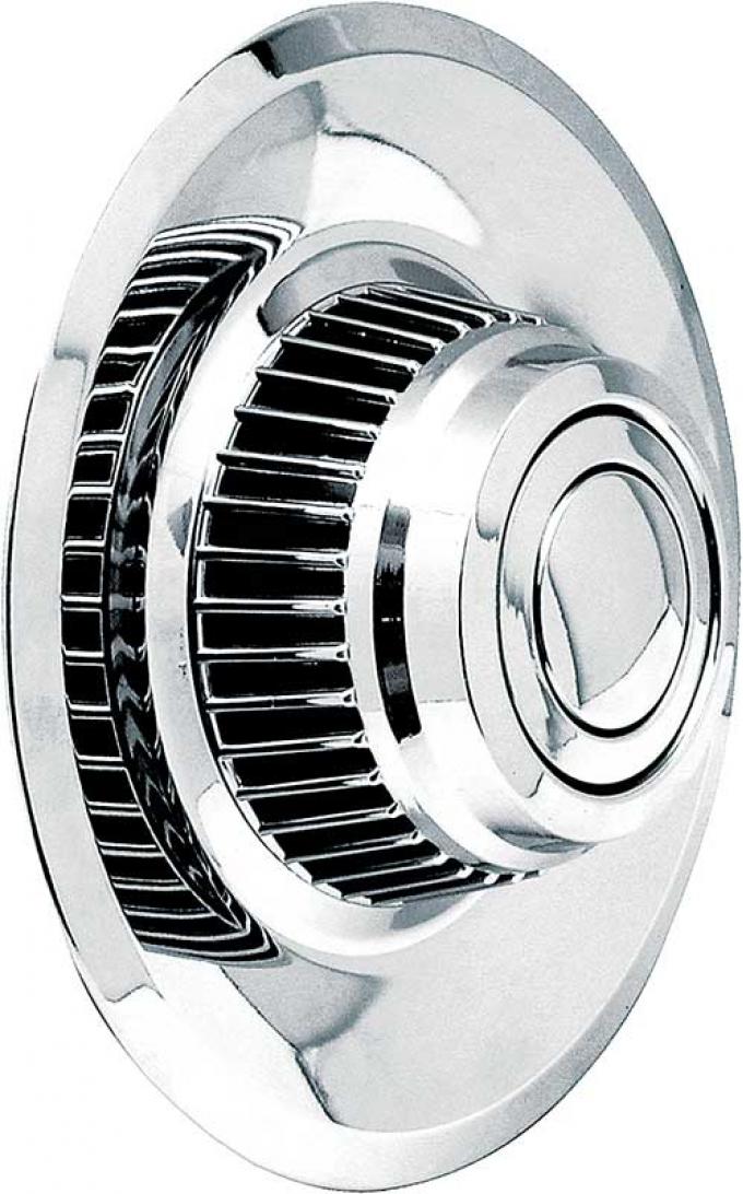 OER Short Chrome Rally Wheel Derby Cap WK1012A