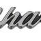 1973-74 Dodge Charger, "Charger" Outer Door Emblem, Adhesive Backed, Mopar Licensed
