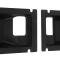 OER 1977-80 Chevy Pickup, Blazer, Suburban, Door Handle Cup Escutcheons, Black, Show-Quality, Pair, Except Base Models 364373
