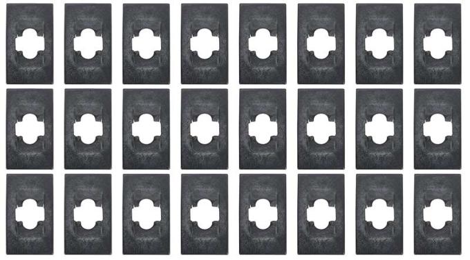 1971 Barracuda, Grill Screen Clips, Set of 24