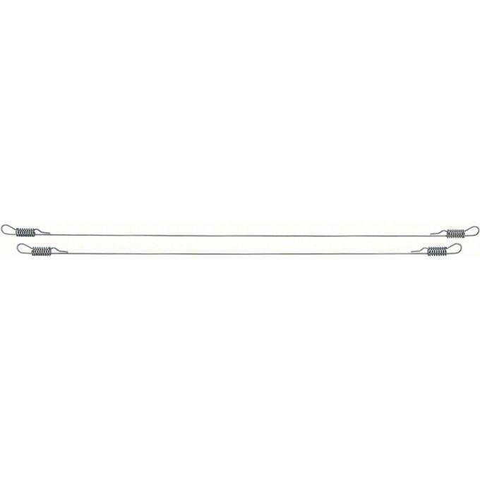 1966-69 Dodge, Plymouth A, B-Body, Bucket Seat Release Cable Set, Driver Side and Passenger Side