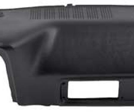 OER 1973-78 GM Truck OE-Style Vinyl Wrapped Dash Pad - Black W14006171