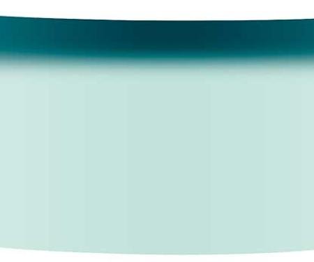 OER 1971-74 Dodge, Plymouth, B-Body, Front Windshield Glass, 2 Door Hardtop, & Coupe, Lt Green Tint, Blue/Green Upper Shaded Band DW776T