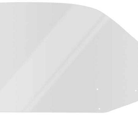 1971-72 Demon / 1970-72 Duster, 2-Door Coupe, Door Glass, RH, Clear