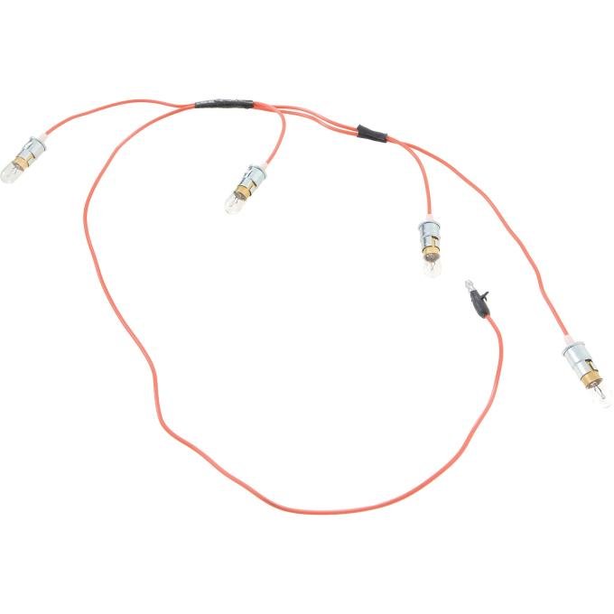 1970-74 Challenger, Barracuda, Cuda, Light Bar Wiring Harness, with Rallye Dash