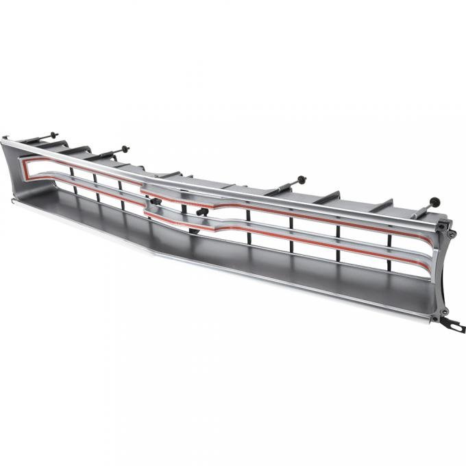 1969 Plymouth Sport Satellite, GTX, Front Grill, Gray