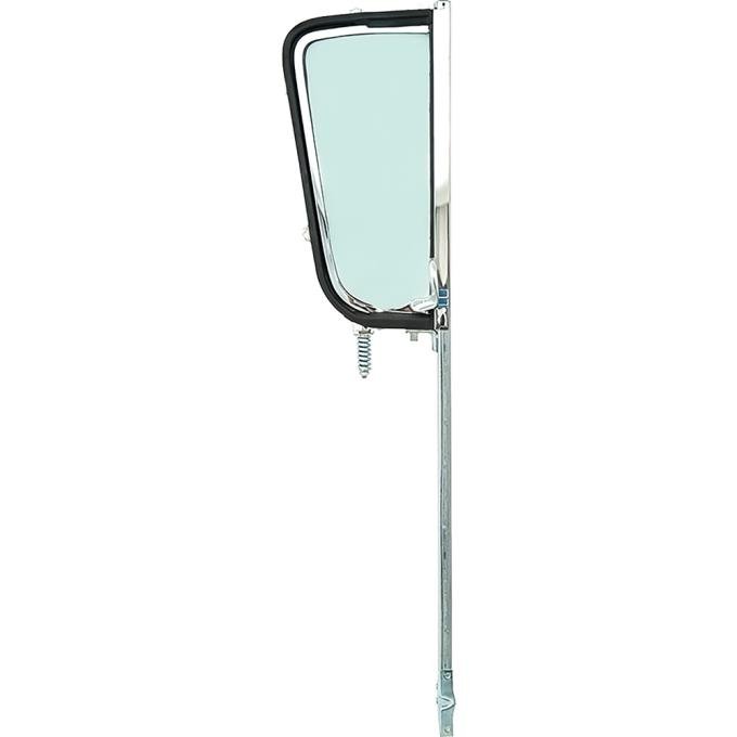 1955-1959 Chevrolet, GMC Truck, Vent Window Assembly, with Chrome Frame, Tinted Glass, RH