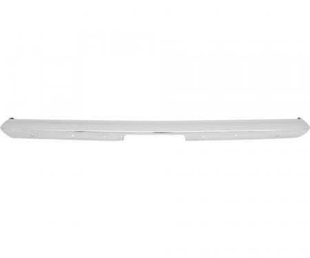 OER 1967-69 Plymouth Barracuda, Chrome Bumper with Bumper Guard Holes, Front or Rear, Each MM1986