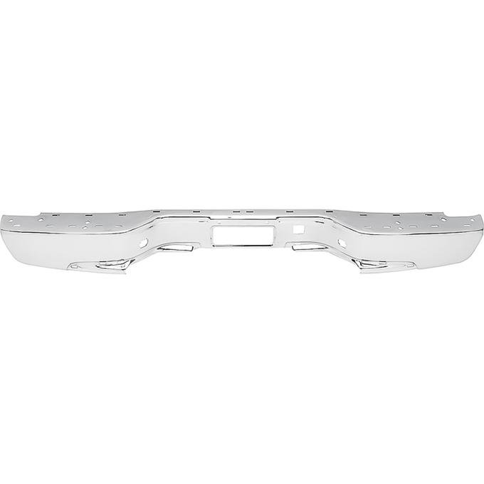 OER 1999-06 Silverado, Sierra Fleetside, Rear Step Bumper, Face Bar, Chrome T70400