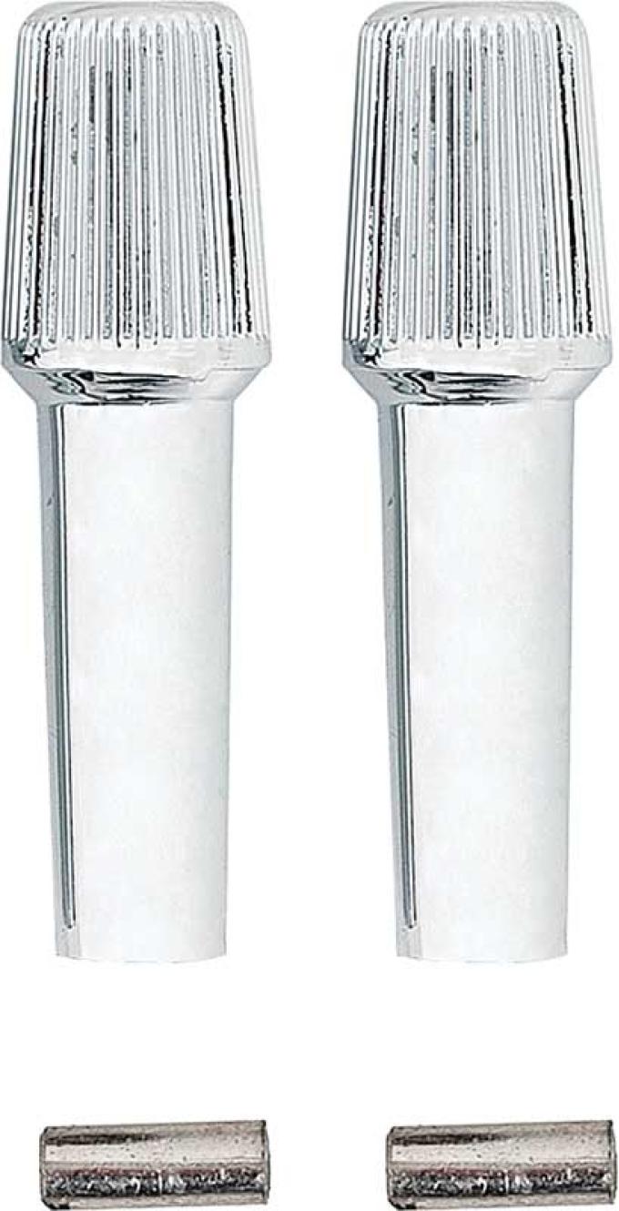 OER 1970-71 Challenger, Barracuda, Cuda, Dash Reset Knob, Short Style , Pair ME1481