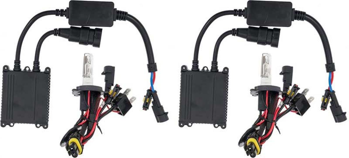 OER H4 Series White 6000K HID Headlamp Bulb Conversion LHH4 Moparts