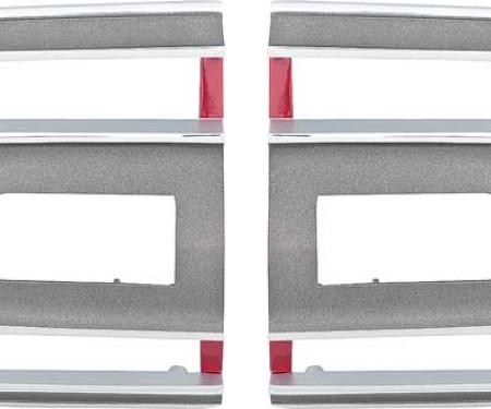 OER 1968 Plymouth GTX, Tail Lamp Bezels, Pair MB2162