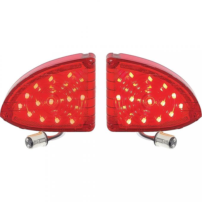 OER 1960-66 Chevrolet Panel Truck, Suburban, Tail Lamp Lens Set, LED Conversion, RH and LH 152836A